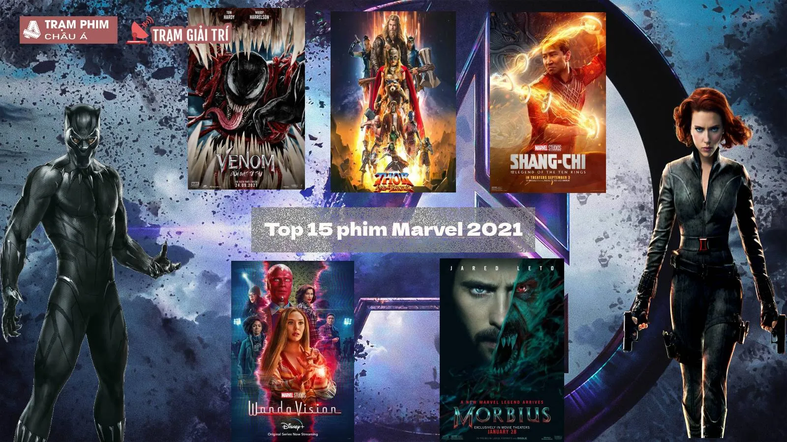 Bộ sưu tập phim Marvel 2021 siêu đỉnh