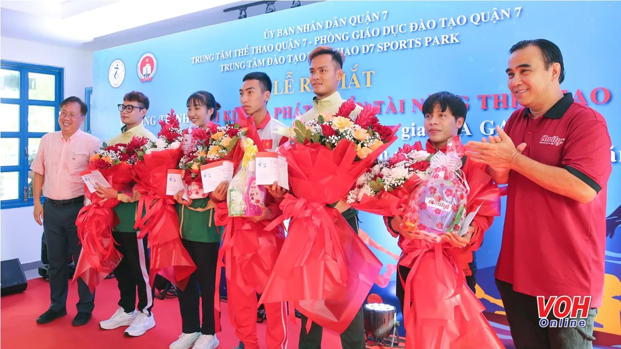 Họp mặt các vận động viên Quận 7 tham gia SEA Games 31