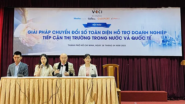 Giải pháp chuyển đổi số toàn diện hỗ trợ doanh nghiệp tiếp cận thị trường trong nước và quốc tế