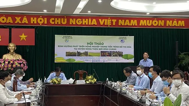 Phát triển nông nghiệp trong tiến trình đô thị hoá tại huyện Bình Chánh