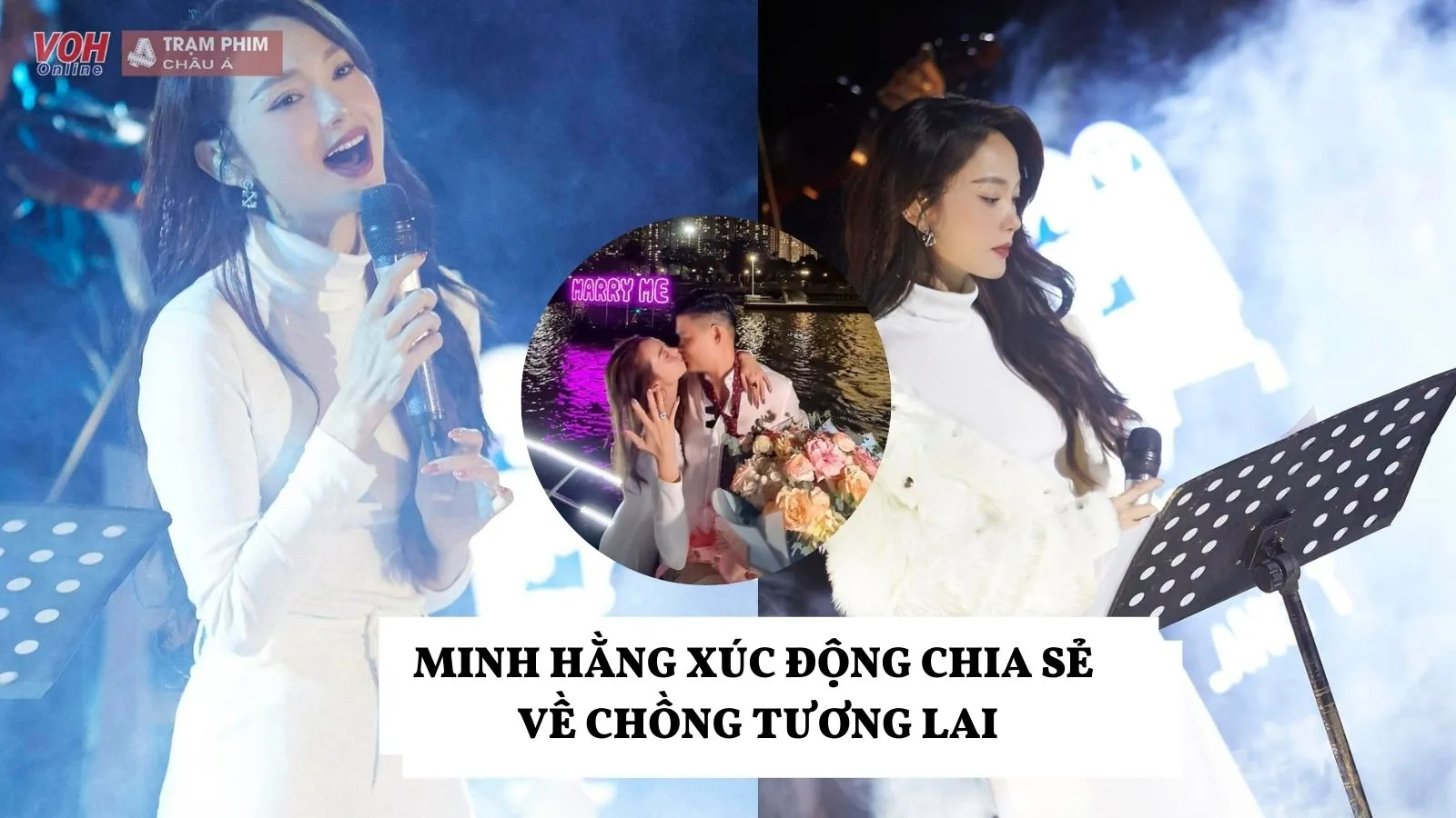 Đám cưới cận kề, Minh Hằng xúc động chia sẻ về chồng sắp cưới