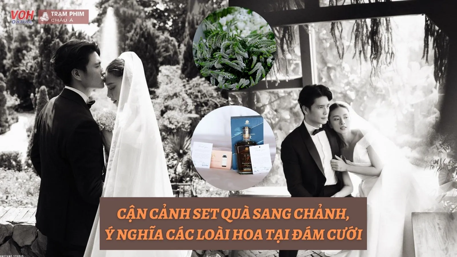 Lễ đường đám cưới Ngô Thanh Vân – Huy Trần được hé lộ, loài hoa trang trí mang ý nghĩa bất ngờ