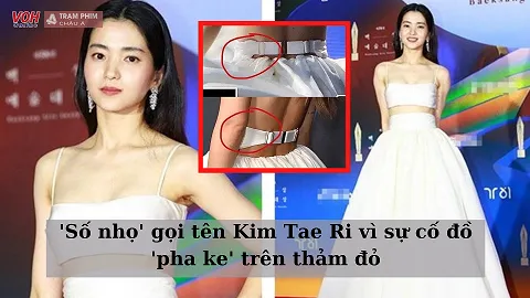 Kim Tae Ri bị nghi mặc váy nhái đi dự Baeksang, nhãn hàng chính thức lên tiếng