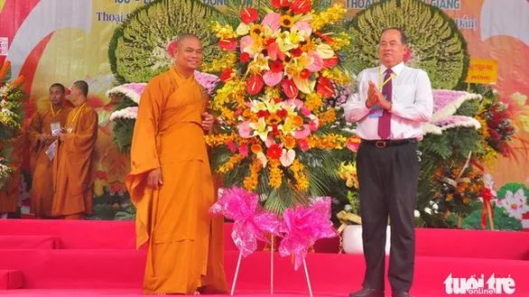 Khánh thành Thiền viện Trúc Lâm An Giang hơn 200 tỉ đồng