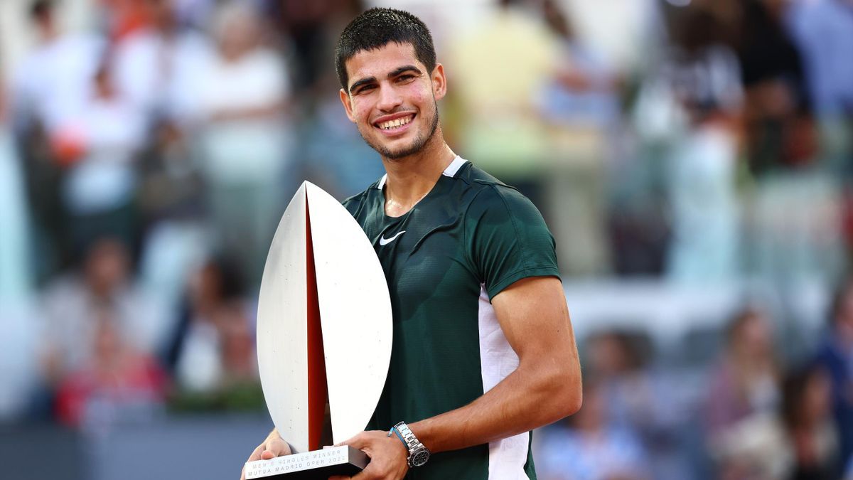 Tin tennis 9/5: Carlos Alcaraz lên ngôi tại Madrid Open một cách thuyết phục