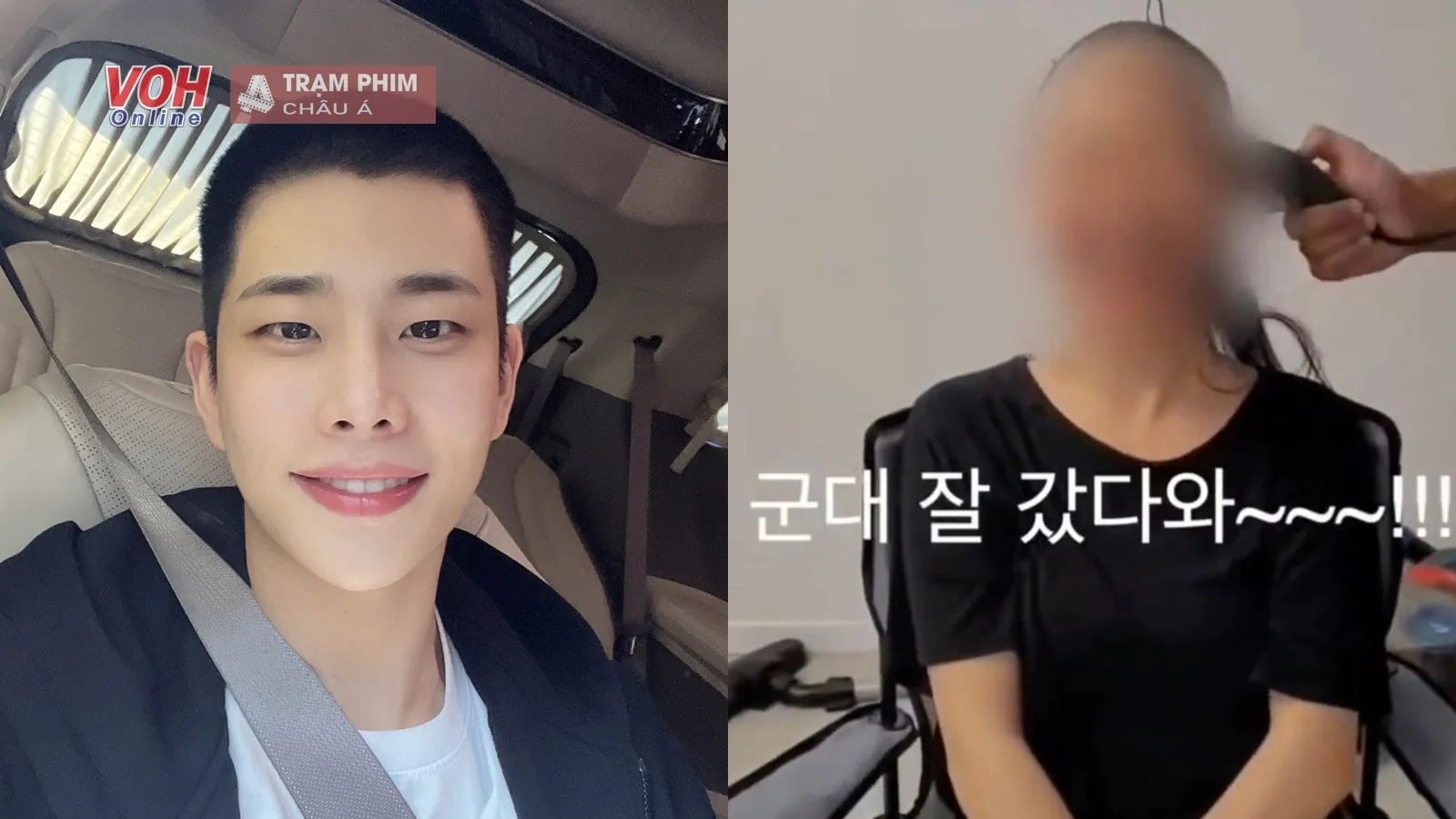MJ (Astro) lên đường nhập ngũ, fan nữ quyết định cạo đầu để an ủi