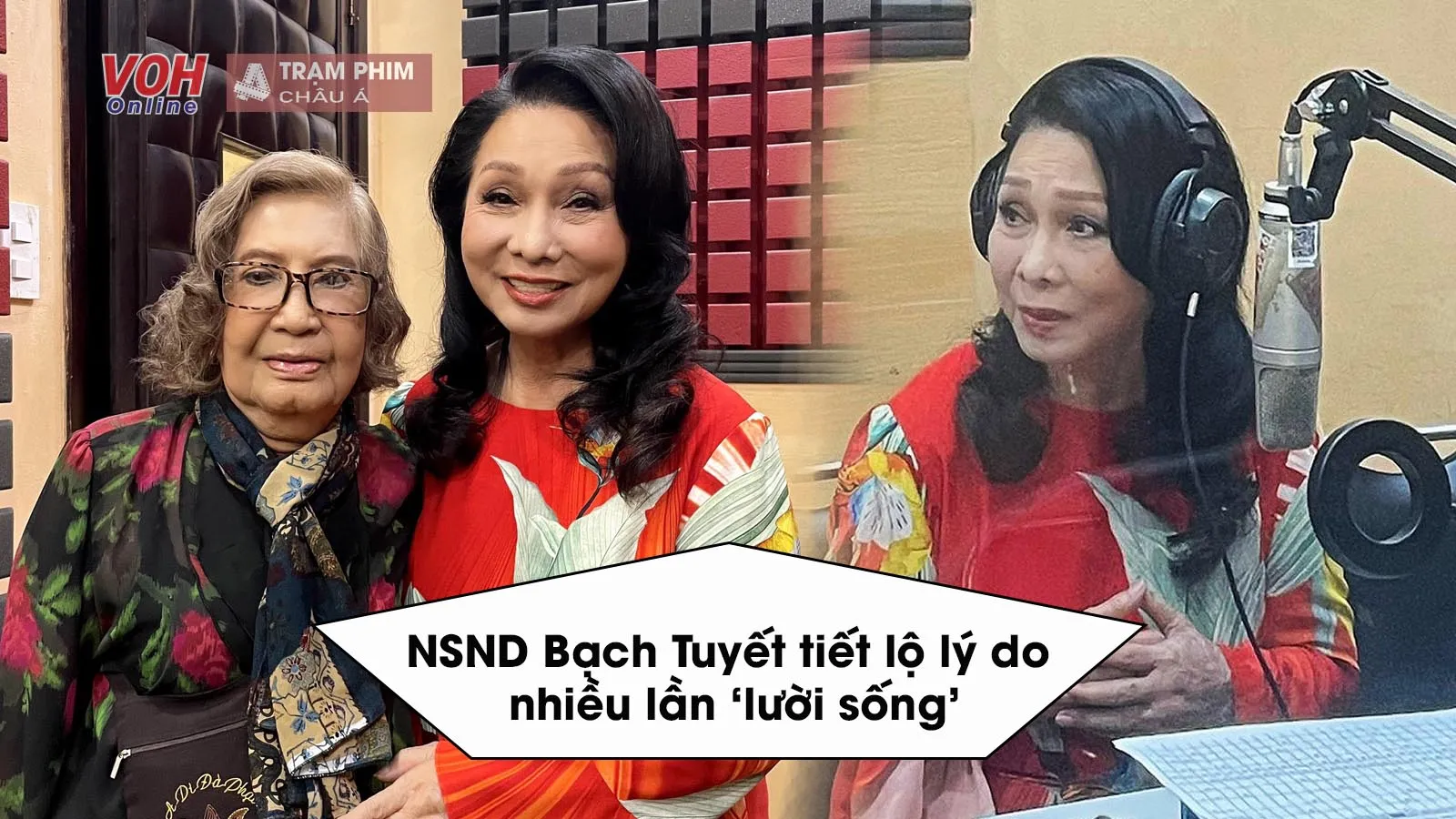 NSND Bạch Tuyết tiết lộ lý do lười sống, trụ vững được là nhờ NSUT Diệu Hiền