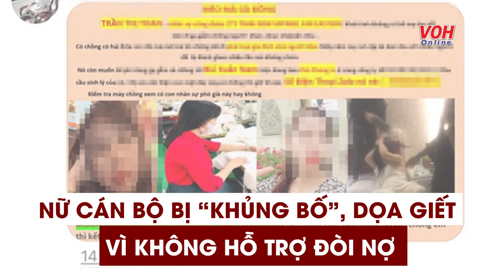 Tin nhanh chiều 10/5: Nữ cán bộ công đoàn bị ‘khủng bố’, dọa giết nếu không đòi nợ hộ