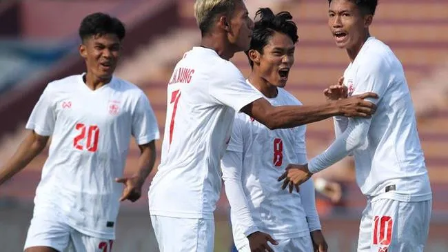 Kết quả bóng đá SEA Games 31: U23 Myanmar chiếm ngôi đầu bảng A