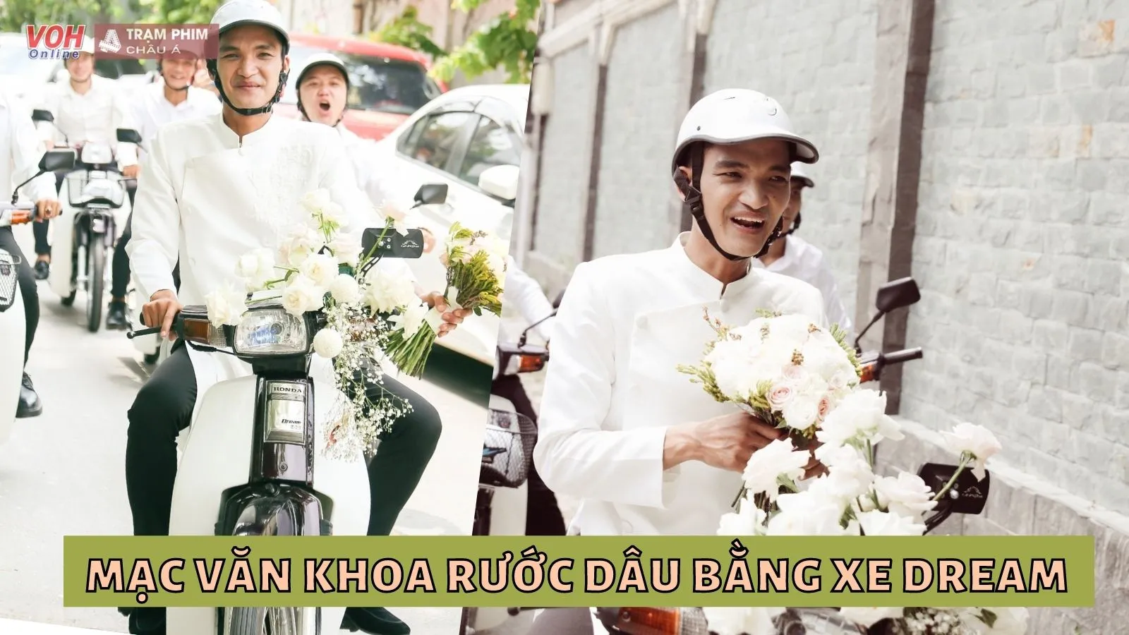 Mạc Văn Khoa cùng bà xã tổ chức lễ đính hôn, dàn ‘siêu xe’ khiến ai cũng phải trầm trồ