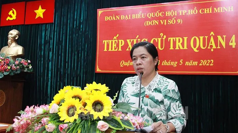 Cử tri Quận 4 quan tâm đến các dự thảo bộ luật