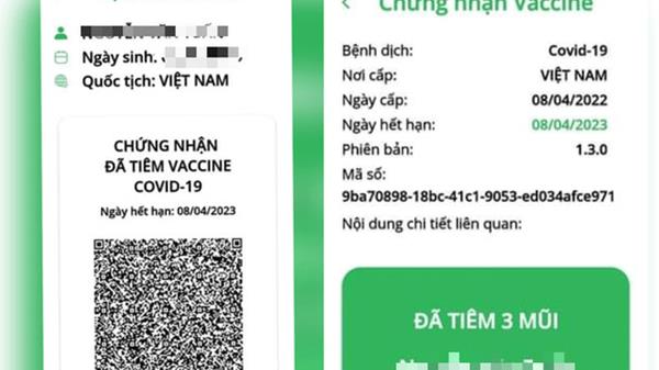 Gần 13 triệu người Việt đã có hộ chiếu vaccine