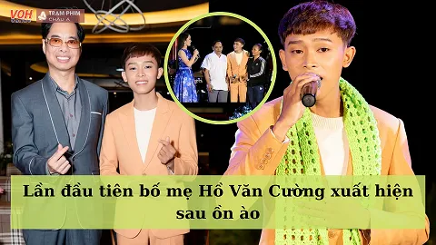 Bố mẹ Hồ Văn Cường lên tận Đà Lạt để ủng hộ liveshow của con trai