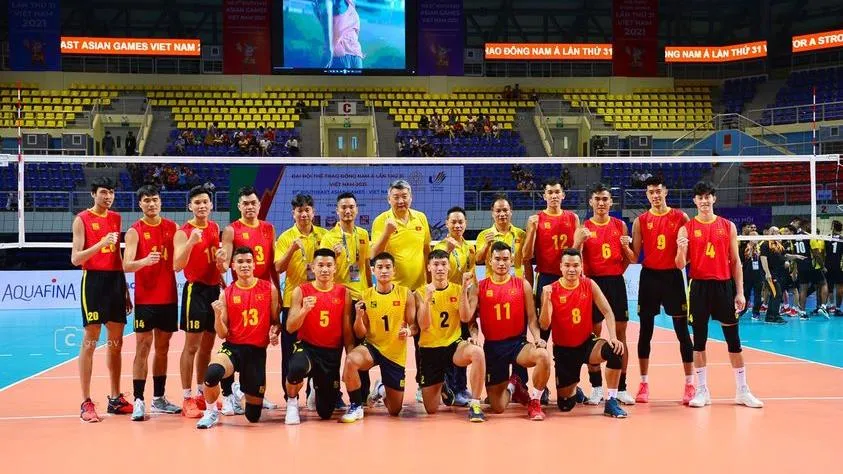 Kết quả bóng chuyền SEA Games 31: ĐT nam Việt Nam ra quân thắng lợi