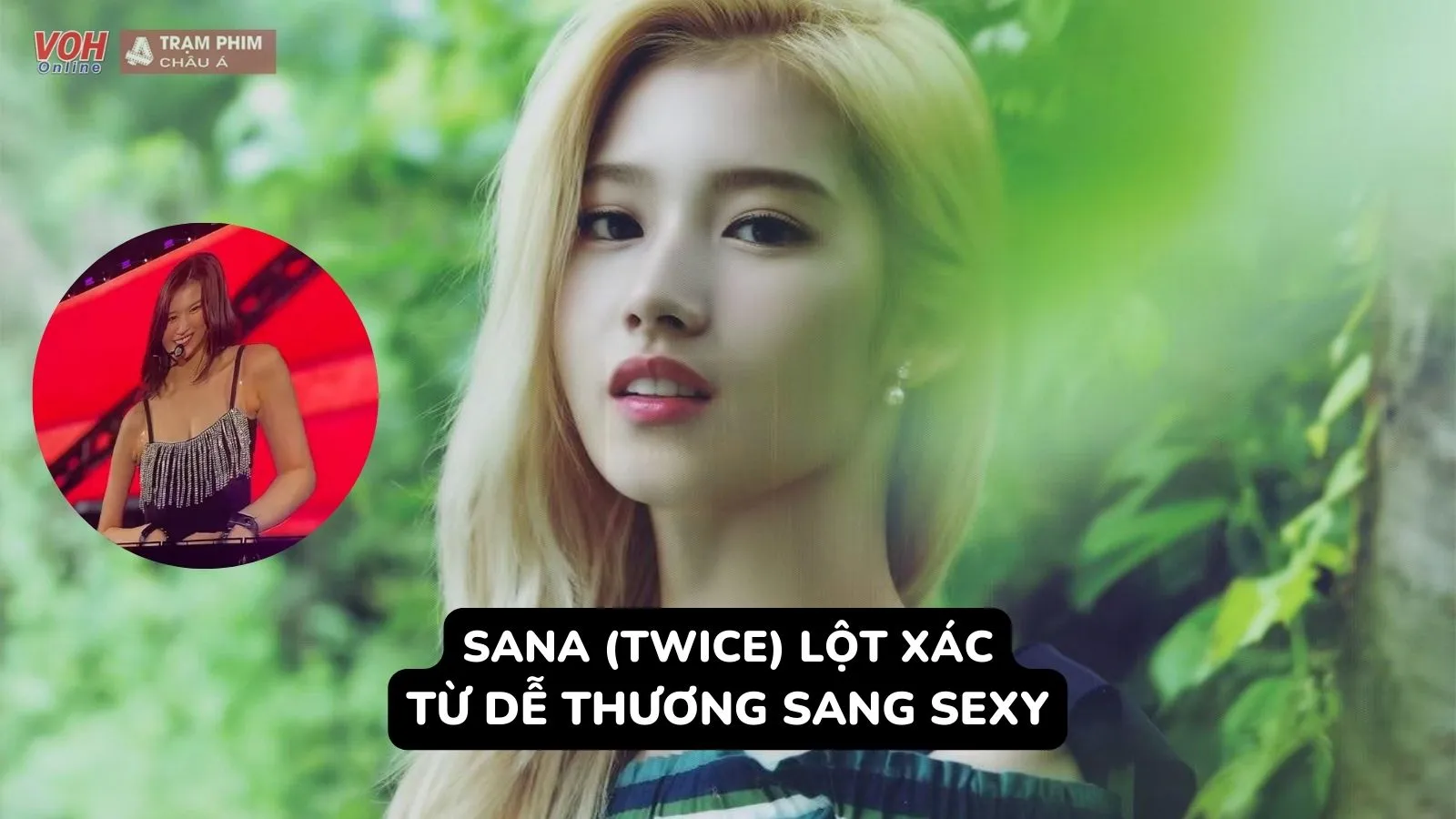 Sana (TWICE) gây chú ý vì quá sexy tại concert 2022 của ở trời Tây