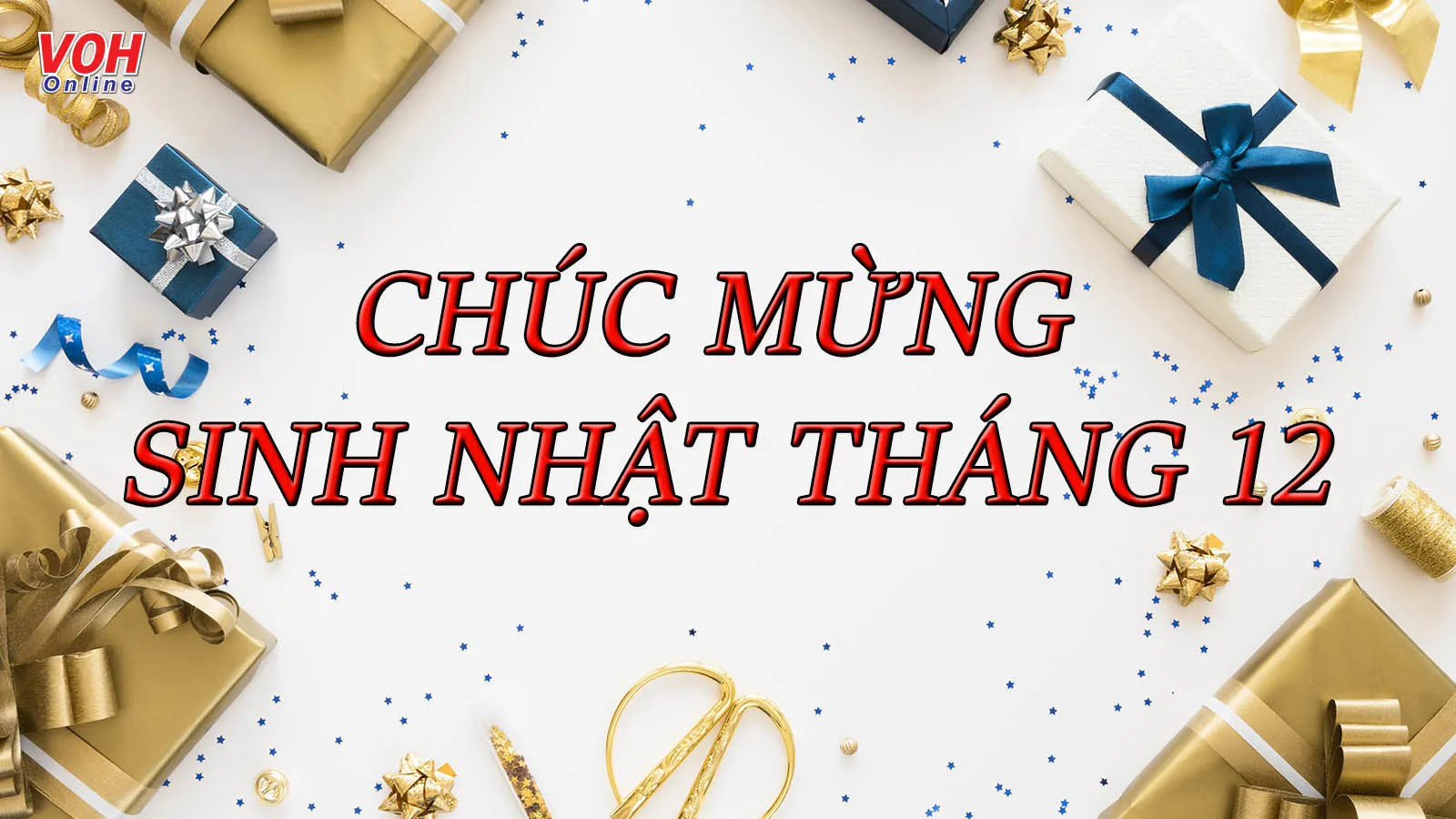 Chúc mừng sinh nhật tháng 12 cùng lan tỏa yêu thương