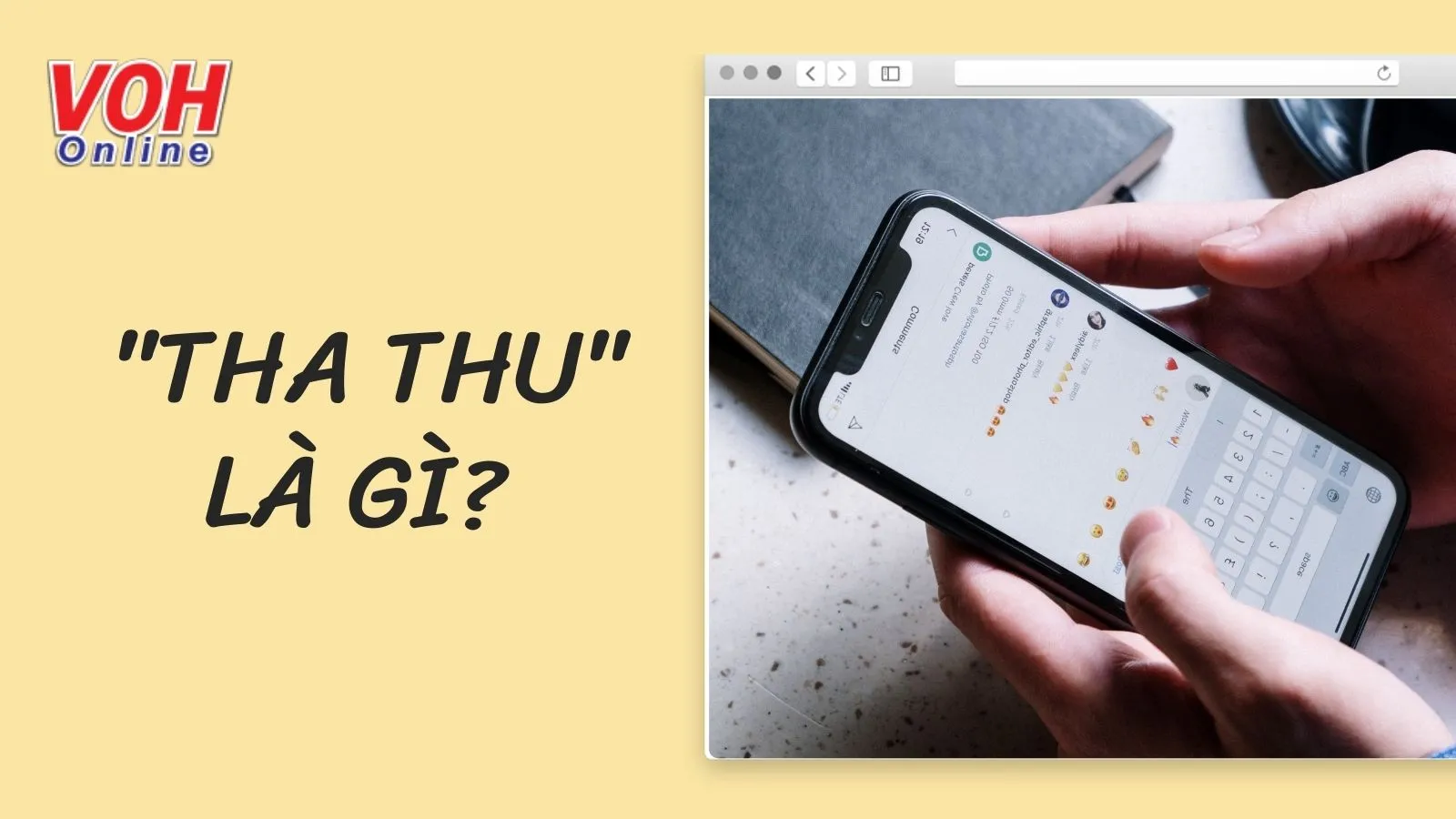 Tha thu là gì? Ai là người tạo nên trend tha thu?