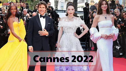 Thảm đỏ Cannes 2022: Lý Nhã Kỳ đeo trang sức 2,5 tỷ, Anne Hathaway đẹp tựa nữ thần