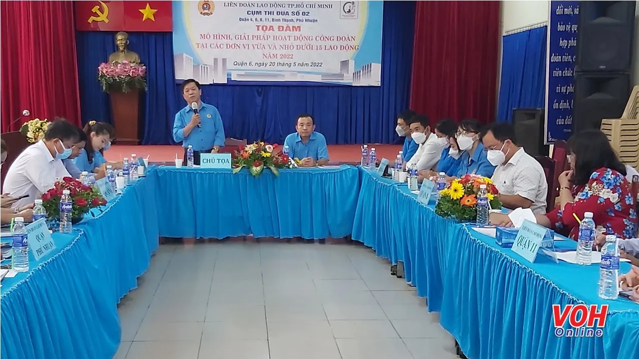 Công đoàn tại đơn vị vừa và nhỏ dưới 15 lao động