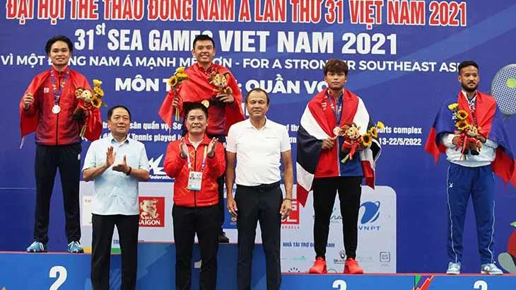 Kết quả tennis SEA Games 31: Hoàng Nam giành HCV SEA Games 31