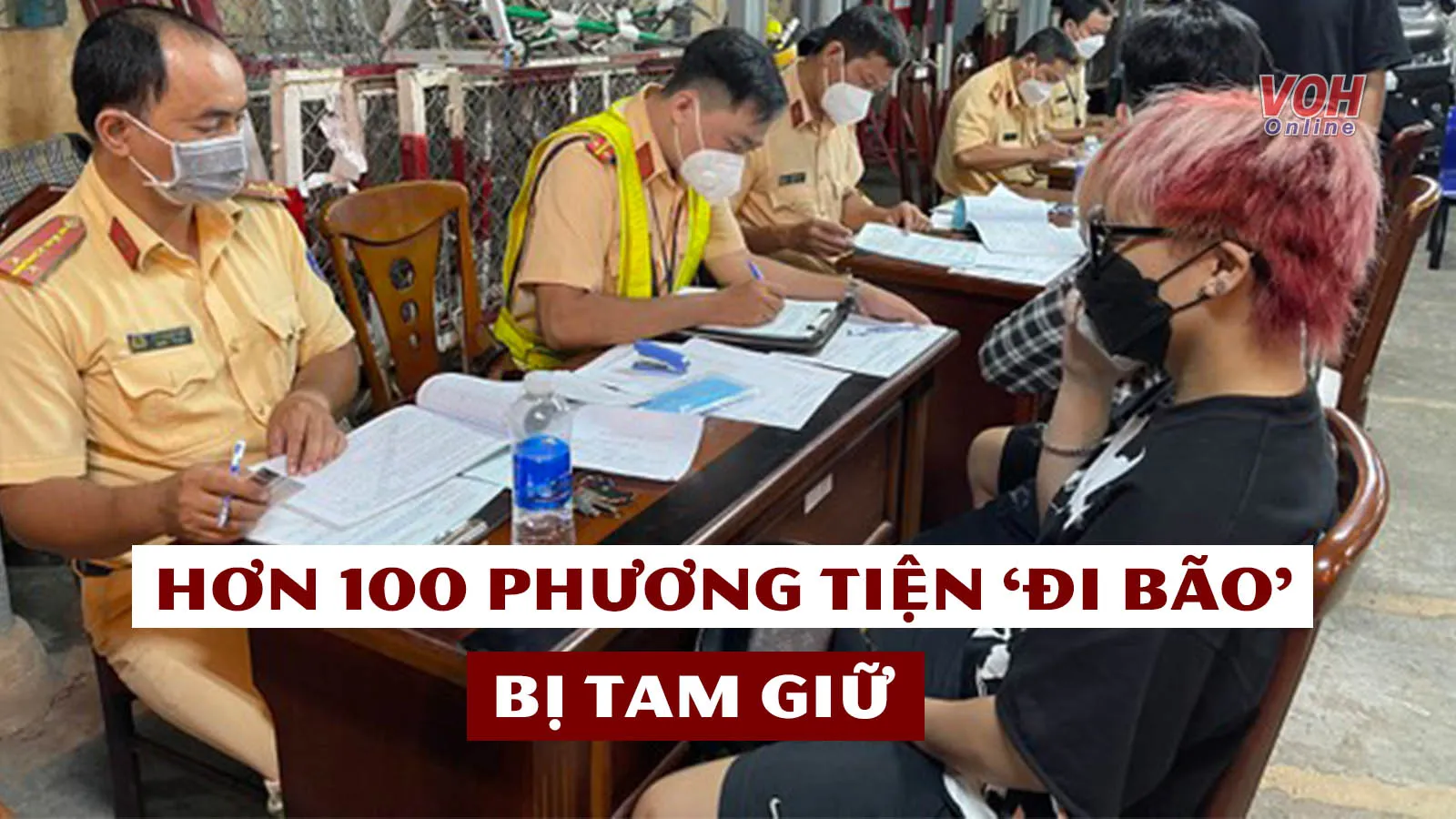 Tin nhanh trưa 23/5: ‘Đi bão’ sau chiến thắng của U23 Việt Nam, hơn 100 phương tiện bị tạm giữ