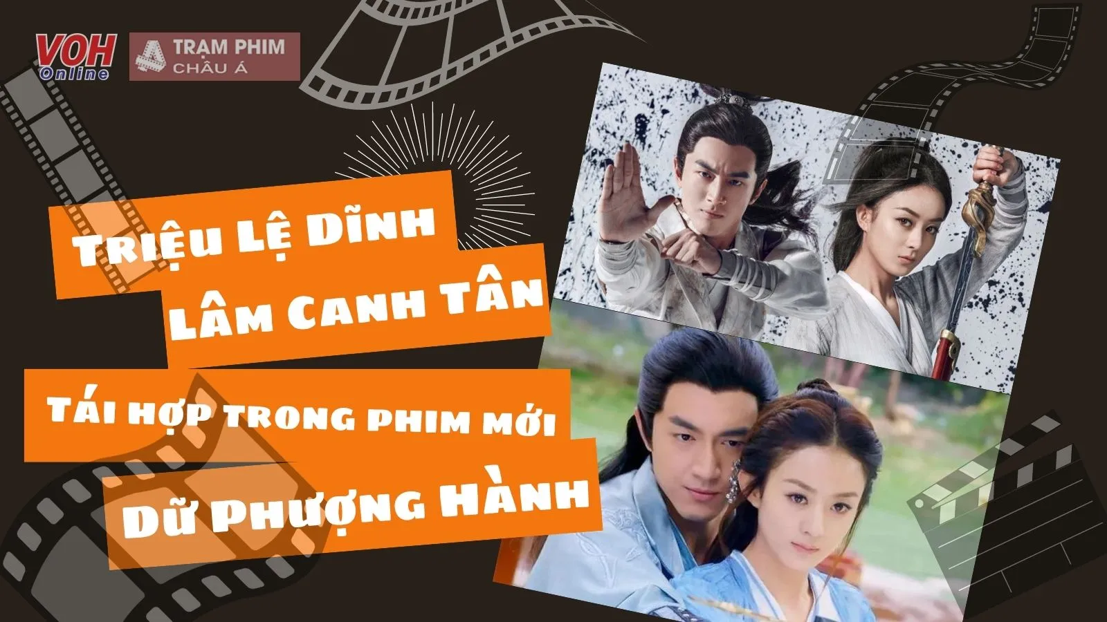 Triệu Lệ Dĩnh và Lâm Canh Tân dẫn nhau lên hot search vì Dữ Phượng Hành