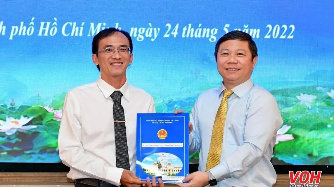 Ông Nguyễn Quốc Bình được bổ nhiệm giữ chức Phó Giám đốc Đài Tiếng nói Nhân dân TPHCM