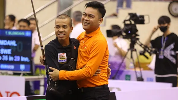 Giải Billiard Carom 3 băng TPHCM World Cup 2022: 3 cơ thủ Việt Nam vào vòng knock-out