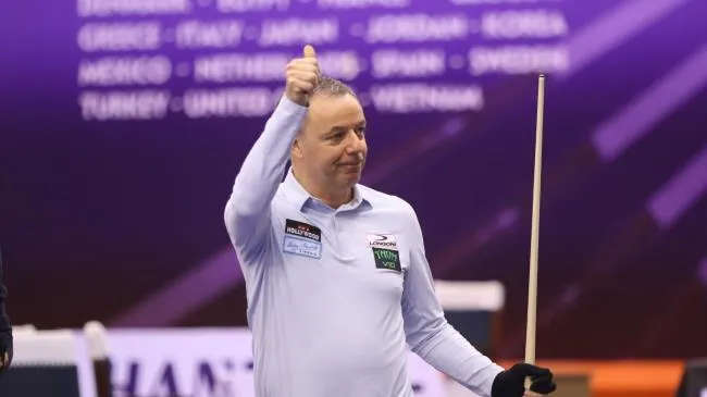 Dàn siêu sao châu Âu thể hiện đẳng cấp ở giải Billiard TPHCM World Cup 2022