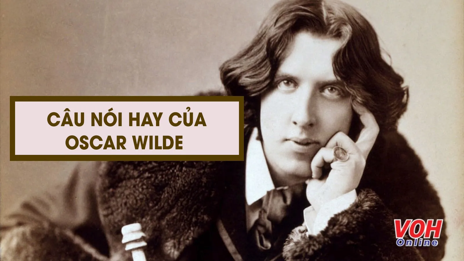 Tổng hợp 37 câu nói hay của Oscar Wilde