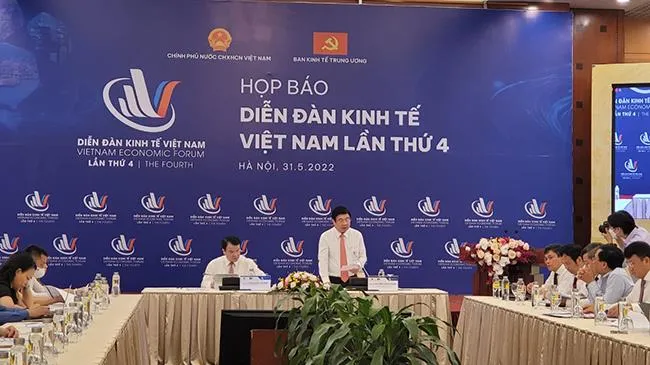 Diễn đàn Kinh tế Việt Nam 2022 diễn ra tại TPHCM vào ngày 5/6