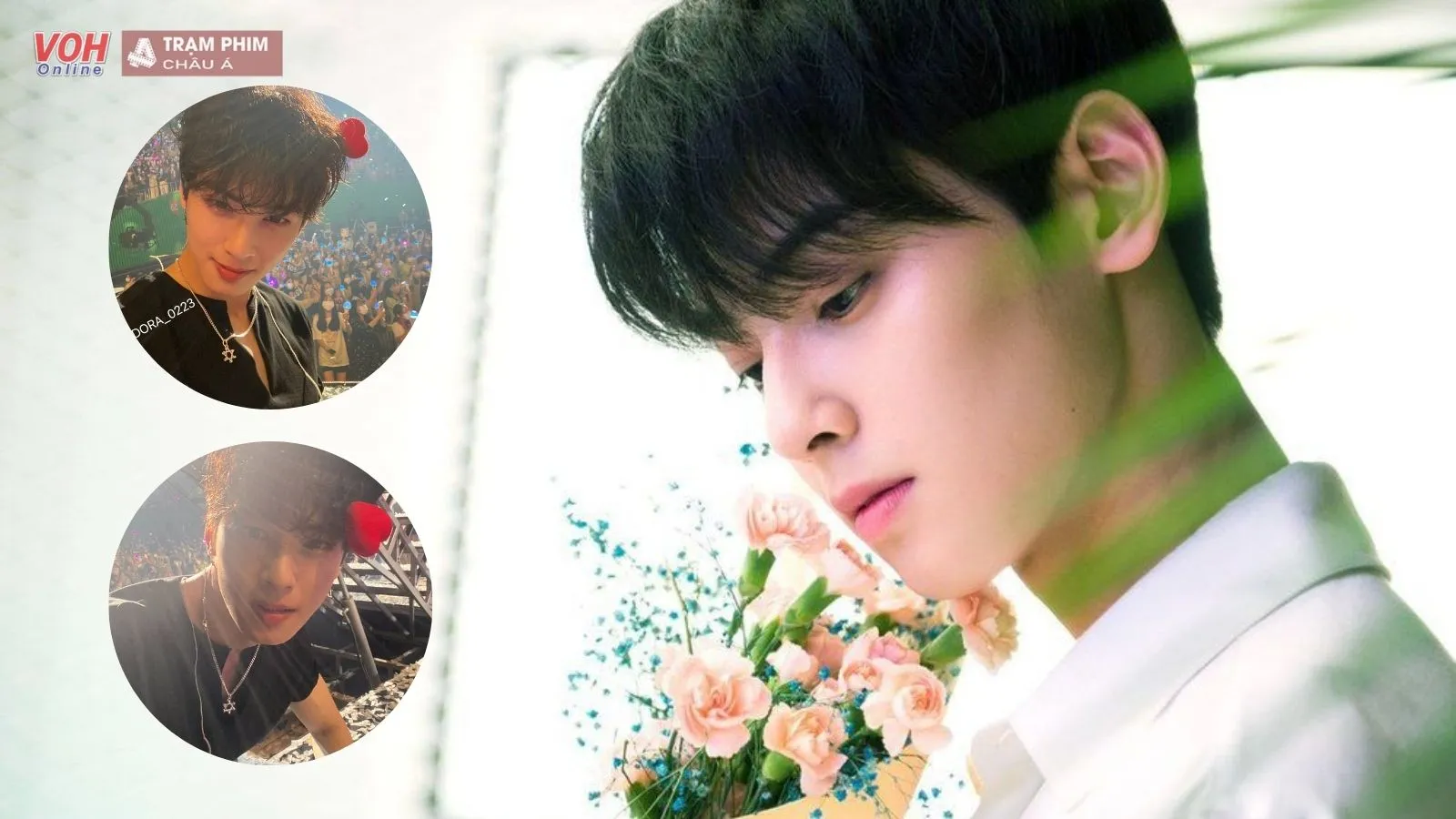 Cha Eun Woo dùng điện thoại fan selfie, minh chứng cho danh xưng mỹ nam đẹp nhất Kpop