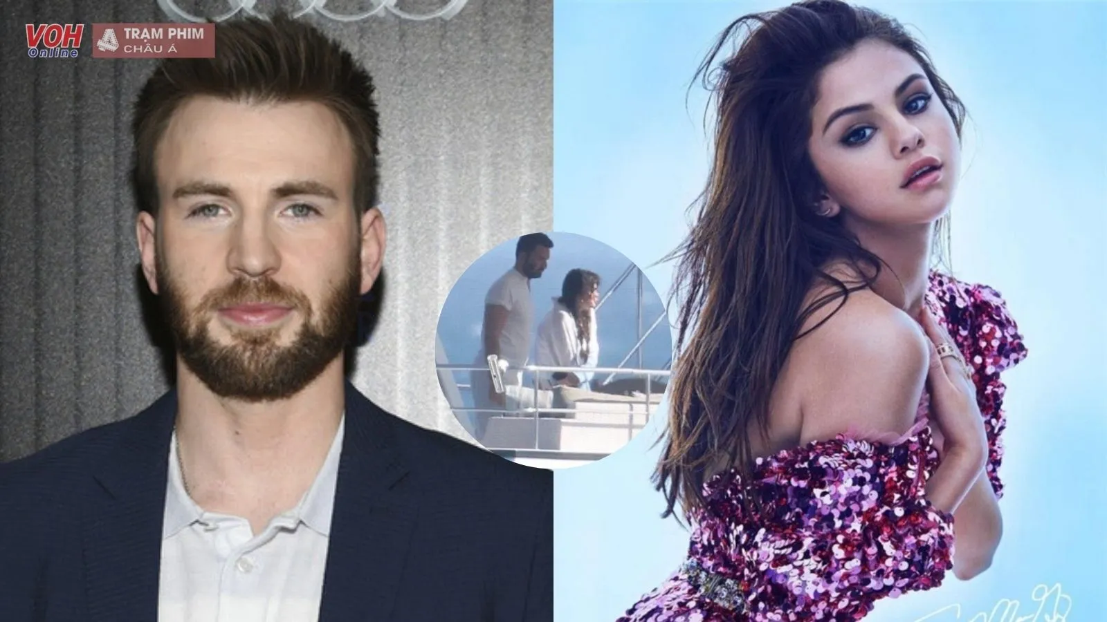 Selena Gomez hẹn hò cùng với Chris Evans trên du thuyền?