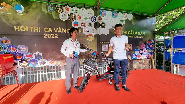 Cá Vàng Việt Nam giành giải đặc biệt Hội thi Cá Vàng - Hè 2022