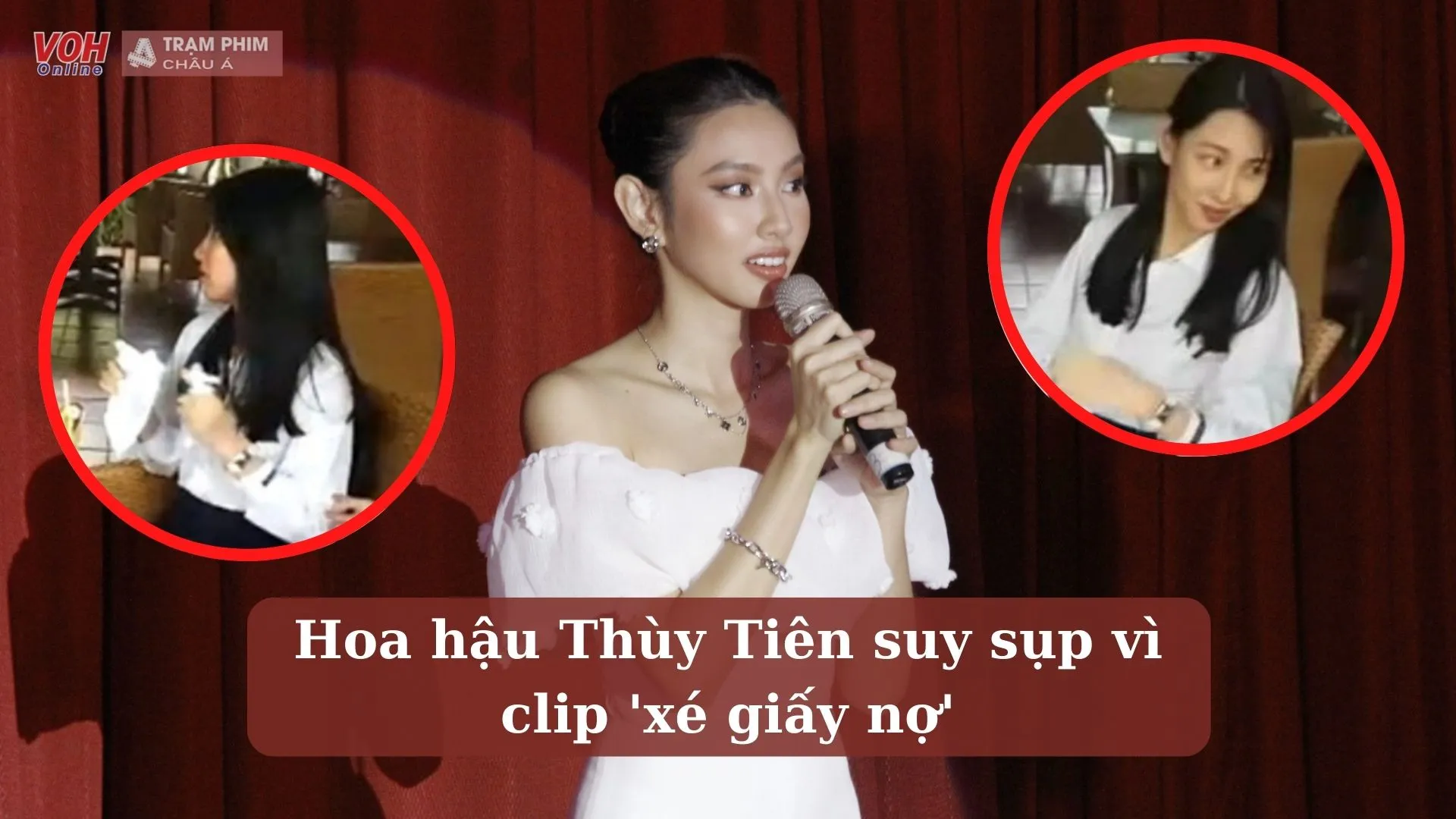 Hoa hậu Thùy Tiên bất ngờ nhắc về clip xé giấy nợ