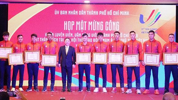 TPHCM mừng công các VĐV, HLV đạt thành tích xuất sắc ở SEA Games 31