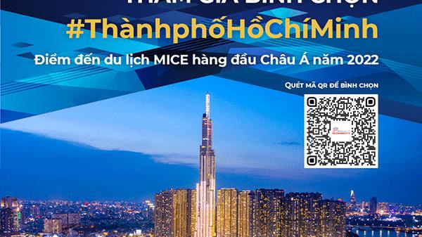 Thành phố Hồ Chí Minh được đề cử “Điểm đến Du lịch MICE hàng đầu châu Á”