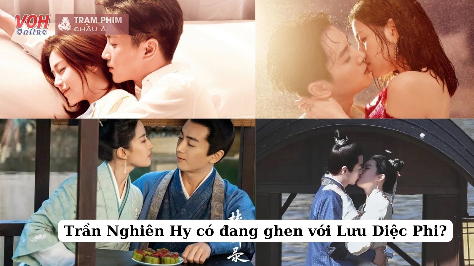 Trần Nghiên Hy mua hotsearch vì giận chồng Trần Hiểu diễn quá tình với Lưu Diệc Phi?