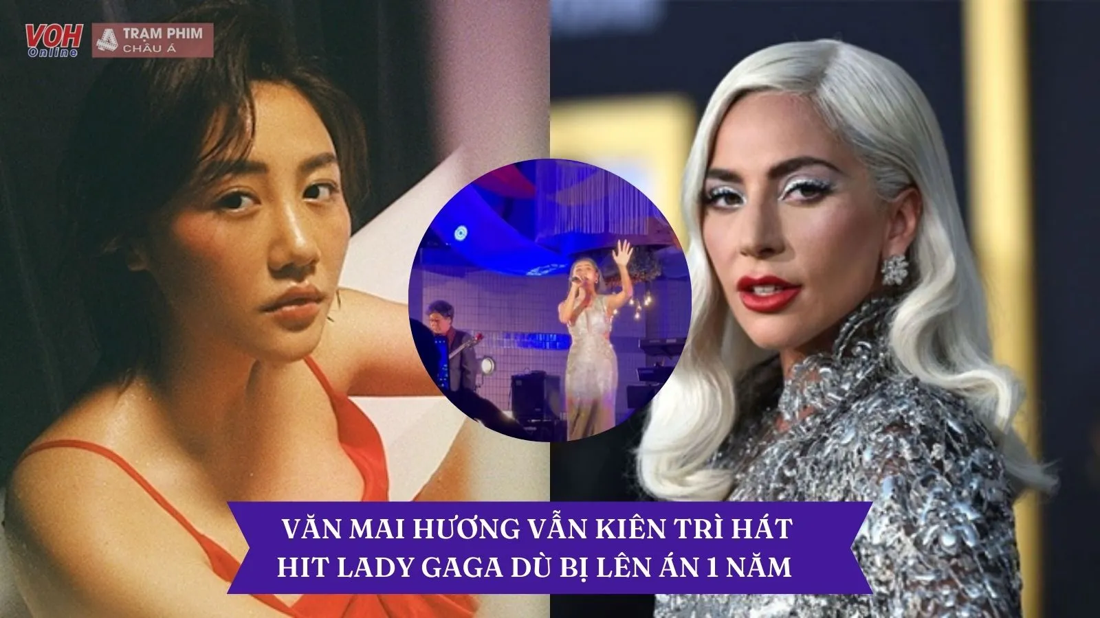 Văn Mai Hương mang hit của Lady Gaga đi diễn khắp nơi dù bị tố ‘hát chùa’