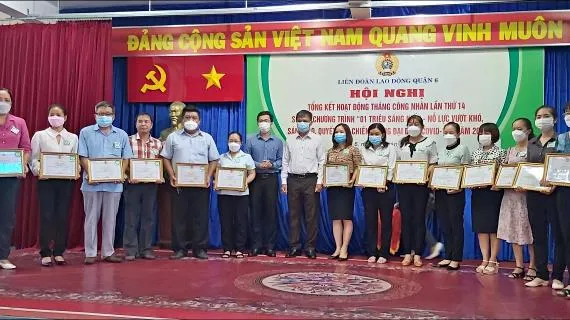 Quận 6: Hệ thống công đoàn đóng góp hơn 1.530 sáng kiến khoa học, cải tiến kỹ thuật