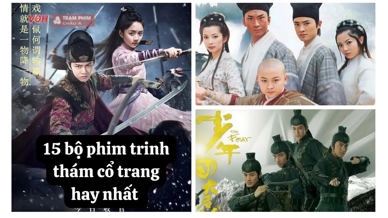 Hồi hộp, gây cấn cùng 15 bộ phim trinh thám cổ trang hay nhất