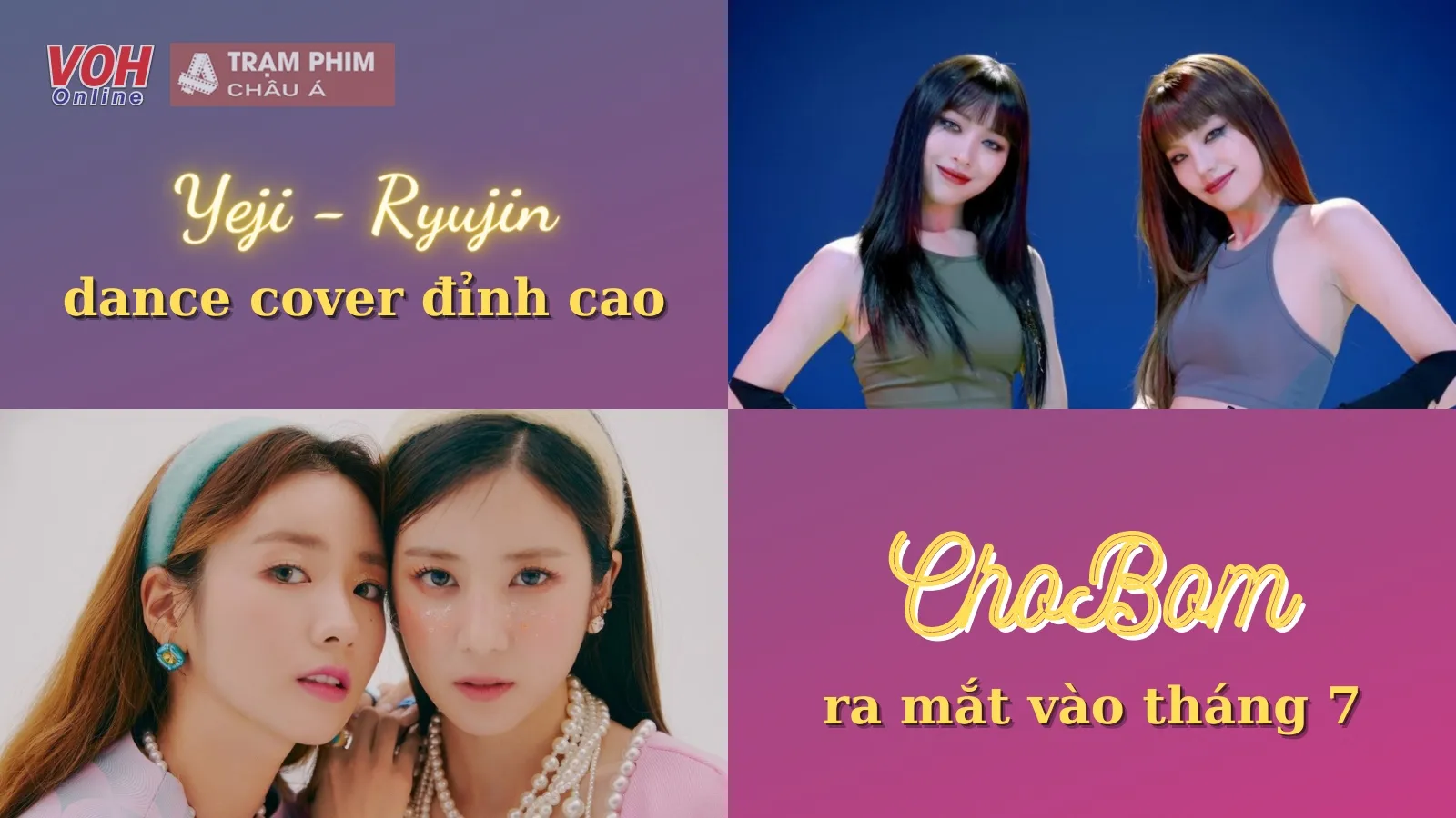 Apink ra mắt nhóm nhỏ ChoBom cạnh tranh trực diện với Yeji và Ryujin của Itzy