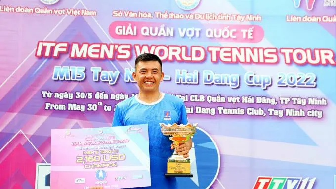 Tin tennis 13/6: Hoàng Nam vô địch đơn nam Hải Đăng Cup 2022