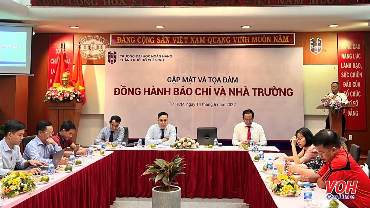 Trường Đại học Ngân hàng TPHCM tổ chức tọa đàm “Đồng hành Báo chí và Nhà trường”