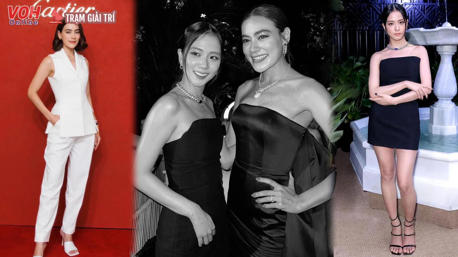 Jisoo (BLACKPINK) hội ngộ Kimmy Kimberley tại sự kiện Cartier ở Madrid