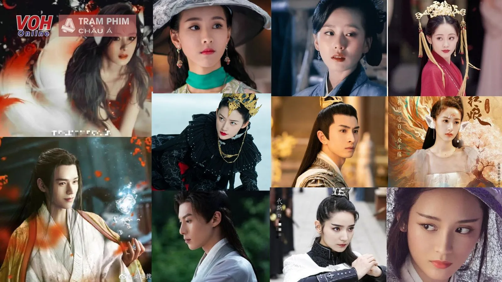 Dàn diễn viên Hồ Yêu Tiểu Hồng Nương bao gồm những ai?