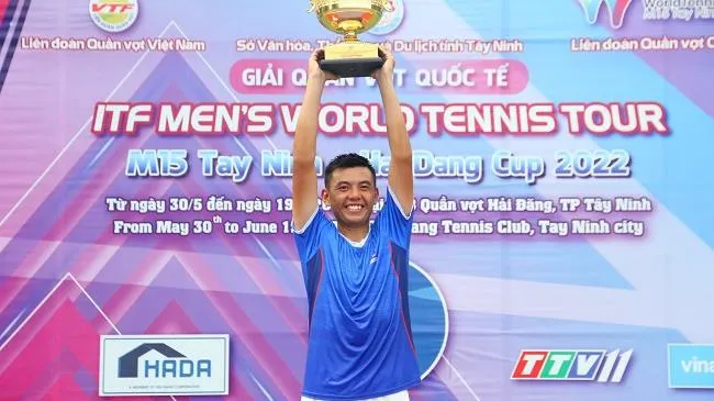 Tin tennis 19/6: Lý Hoàng Nam lập hat-trick vô địch tại giải M15