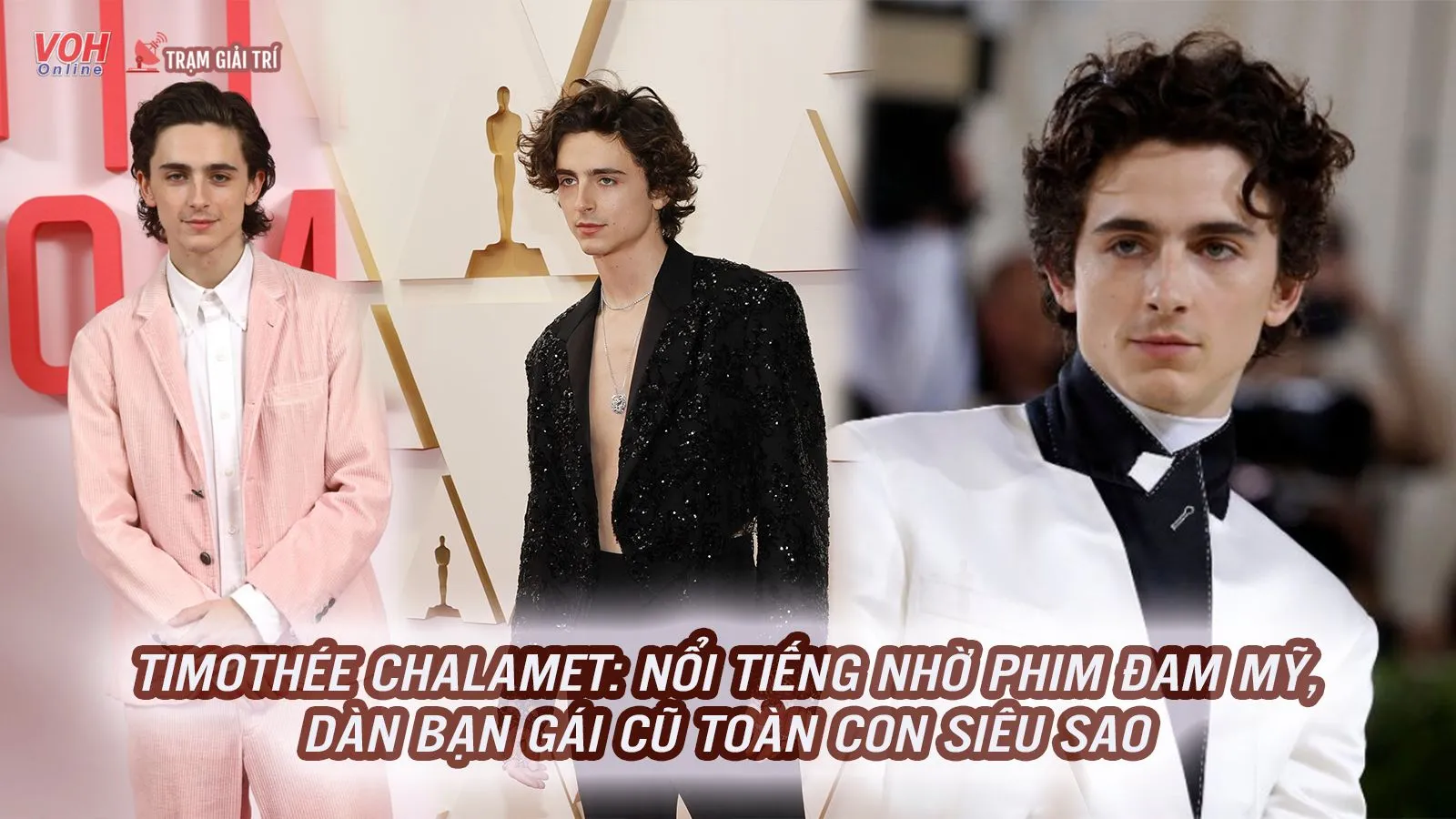 Timothée Chalamet tiểu sử: Nổi tiếng nhờ đóng phim đam mỹ, dàn bạn gái cũ toàn con của các siêu sao