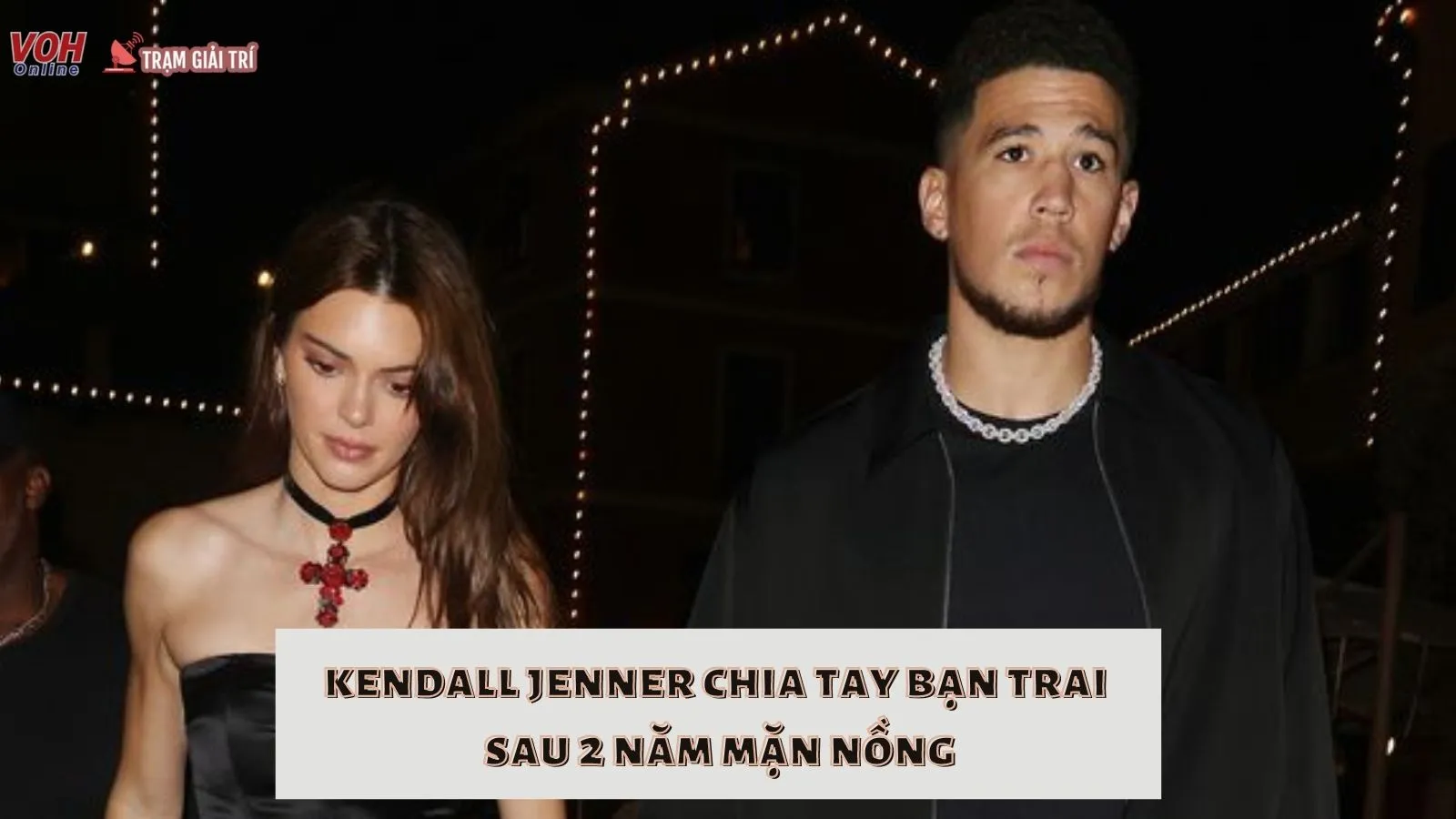 Kendall Jenner chia tay cầu thủ Devin Booker sau 2 năm hẹn hò