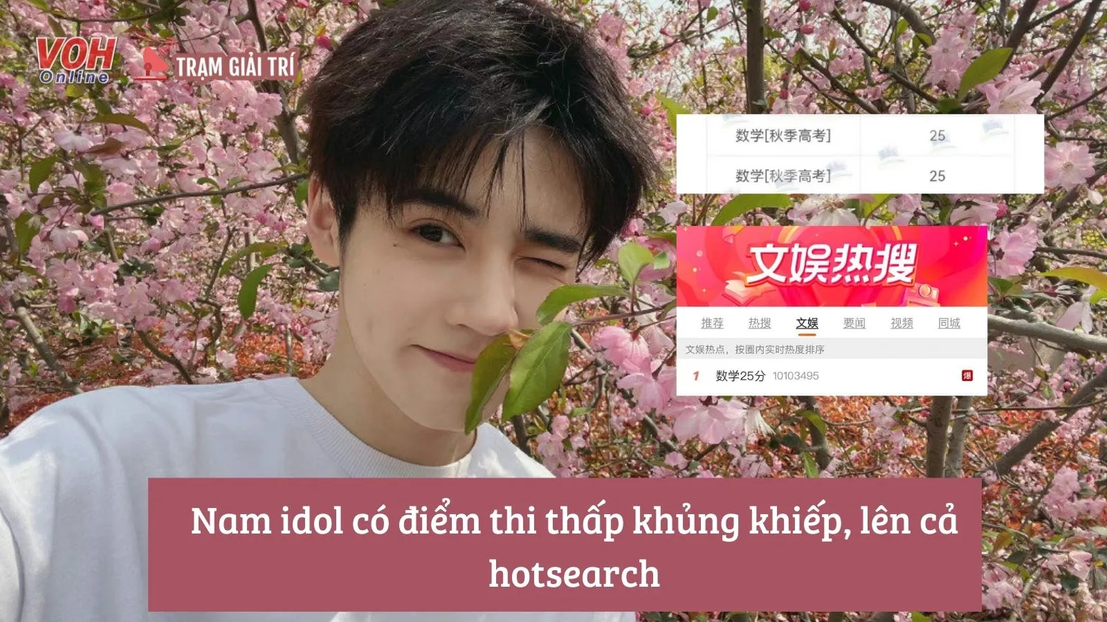 Diêu Cảnh Nguyên thi toán 25/150 gây tranh cãi quyết liệt, ‘đồng đội’ cũng ‘bị kéo lên’ hot search